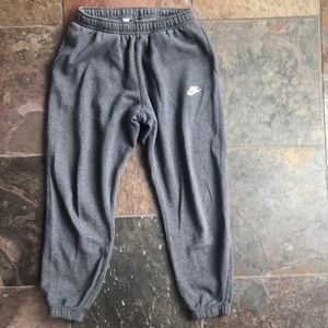 Nike sweatpants dark gray size M